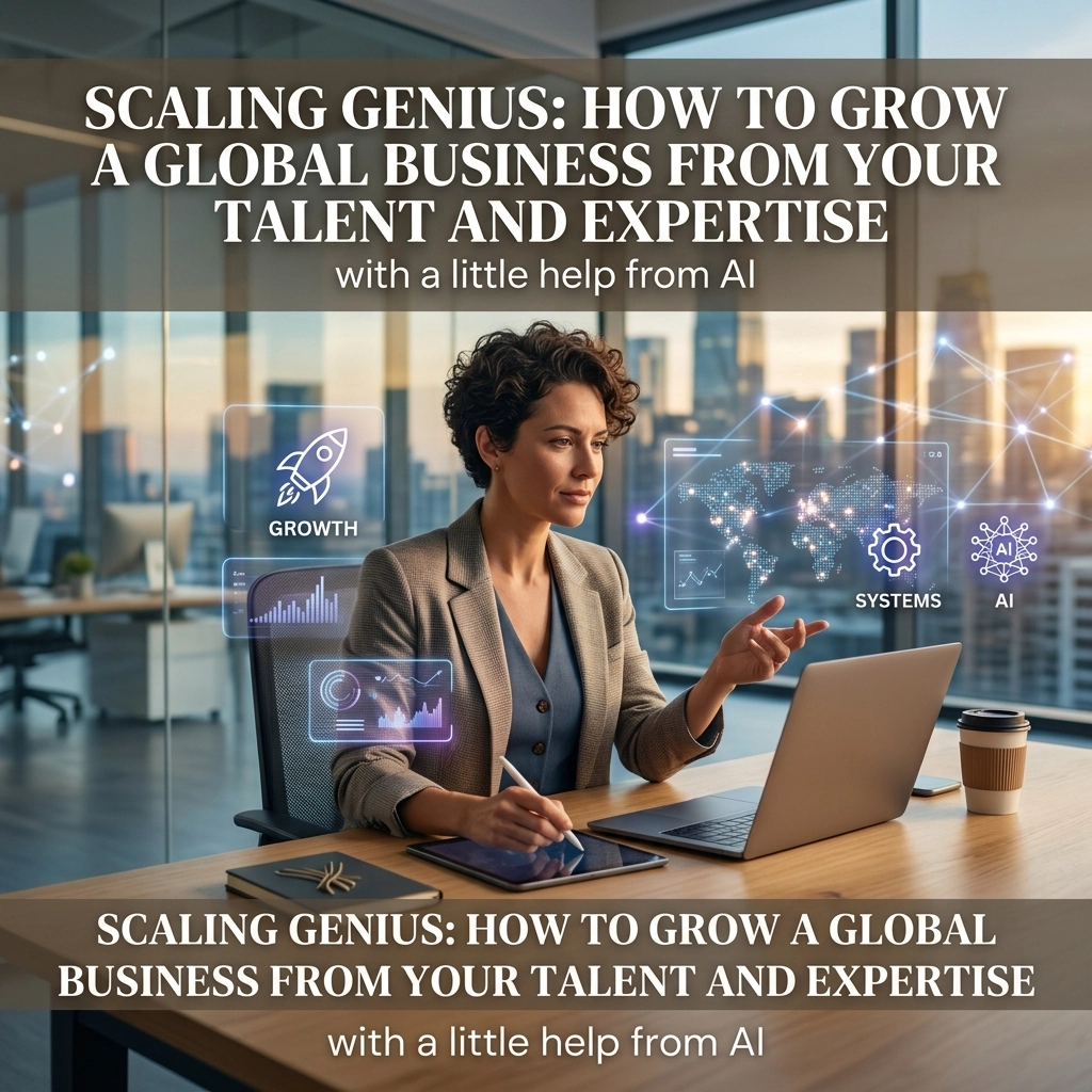 Scaling Genius: How to Grow a Global Business from Your Talent and Expertise (with a little help from AI)